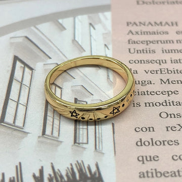 Aesthetic Rings For Women Vintage Stainless Steel Sun Face Punk Couple Ring Fashion Exaggeration Jewelry Gothic Accessories Gift daiiibabyyy